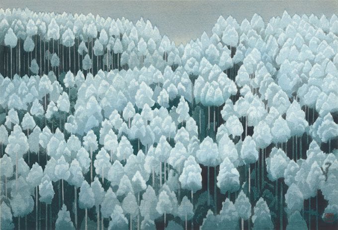 Artwork Title: First Snow on Kitayama
