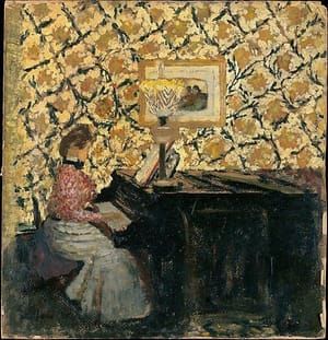 Artwork Title: Misia Sert at the Piano 1895