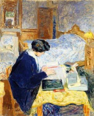 Artwork Title: Lucy Hessel reading