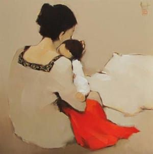 Artwork Title: Mother and child