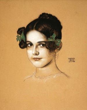 Artwork Title: Portrait of Marie Stuck (the artist's daughter)
