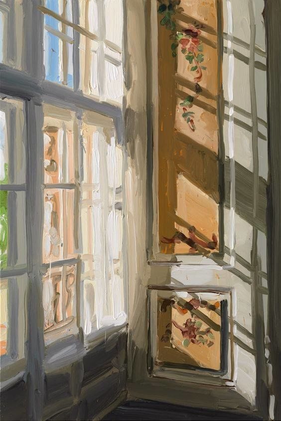 Artwork Title: Window  Oil on canvas