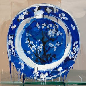 Artwork Title: China Blue