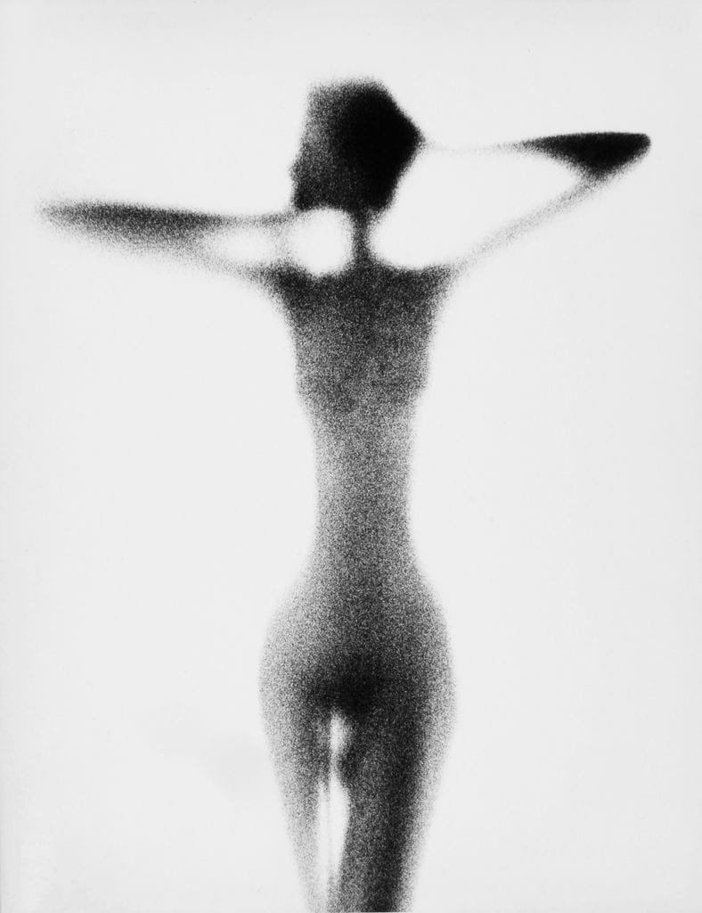 Artwork Title: Nude on White Background 7