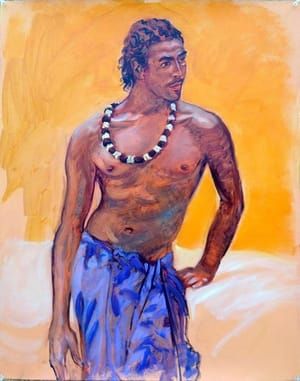 Artwork Title: Hawaiian Male