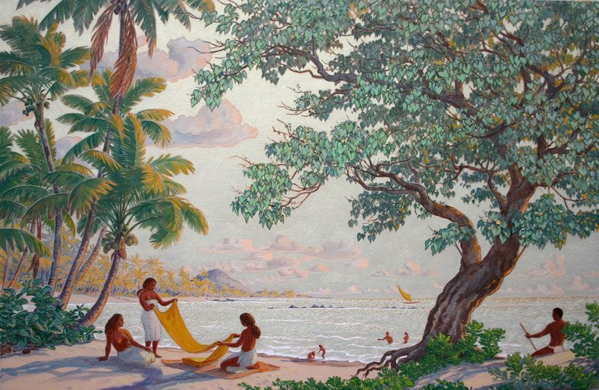 Artwork Title: Kona beach