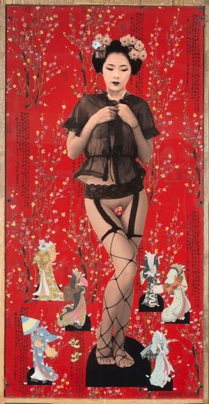 Artwork Title: Geisha's Dressing Room