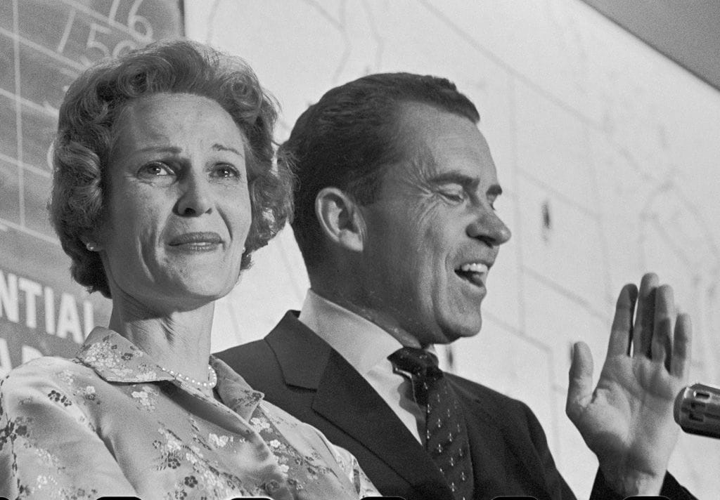 Artwork Title: Pat and Richard Nixon