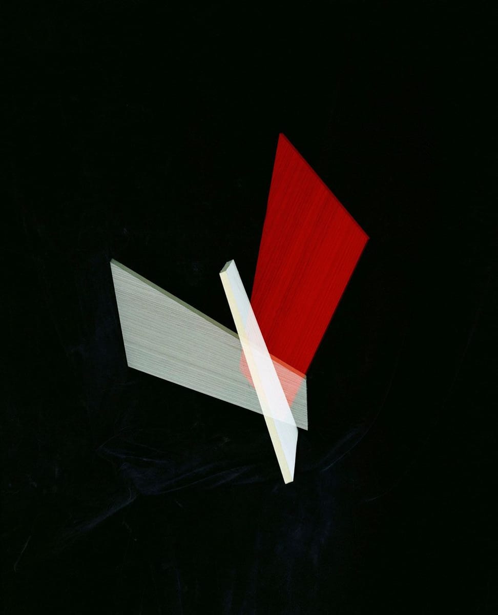 Artwork Title: Red, White Inflection