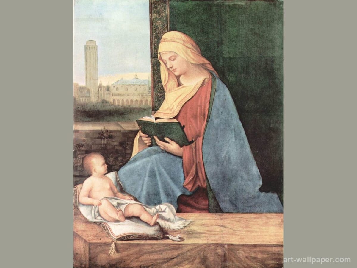 Artwork Title: The Reading Madonna