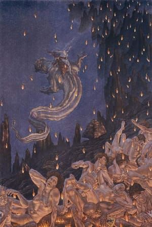 Artwork Title: Illustration for Dante’s Divine Comedy