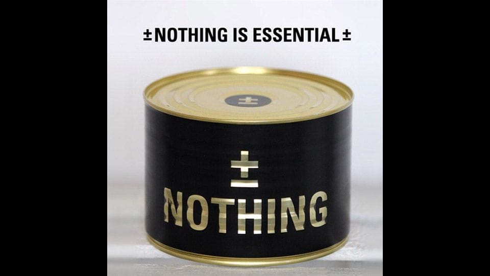 Artwork Title: Nothing Is Essential