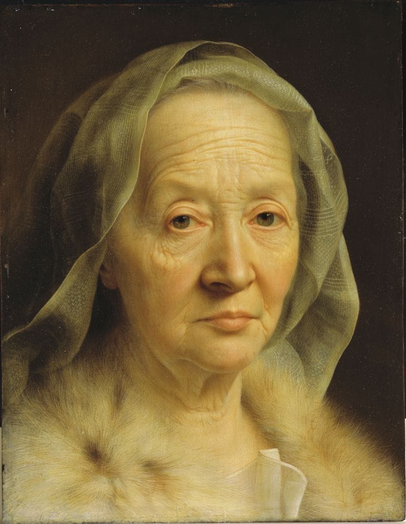Artwork Title: Portrait of an Old Woman