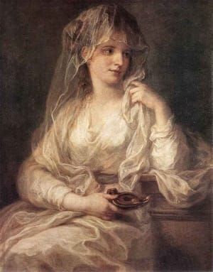 Artwork Title: Portrait Of A Woman Dressed As Vestal Virgin