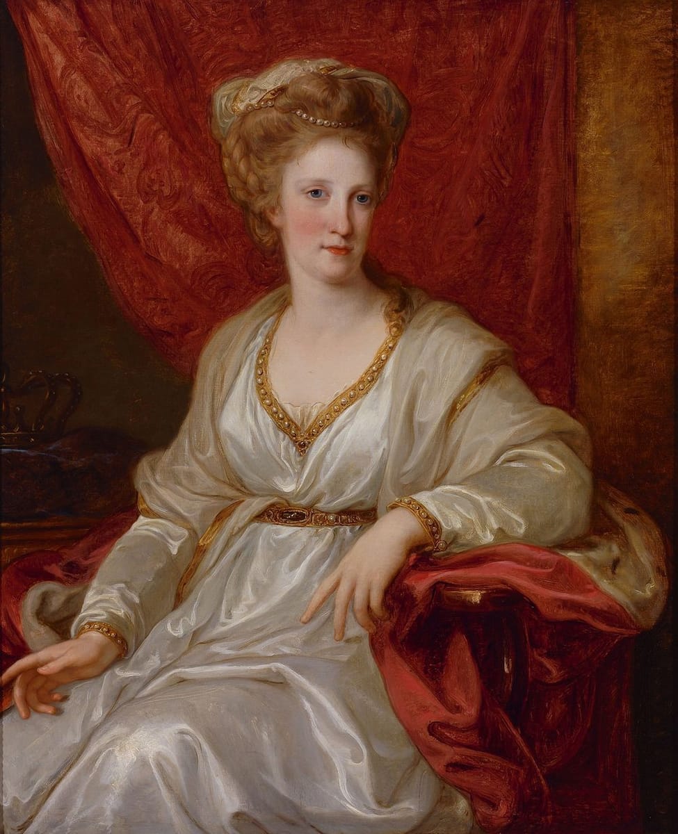 Artwork Title: Portrait of Maria Caroline of Austria