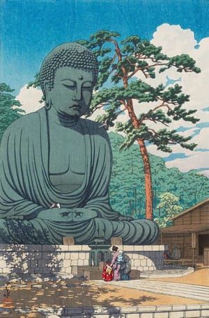 Artwork Title: The Great Buddha at Kamakura