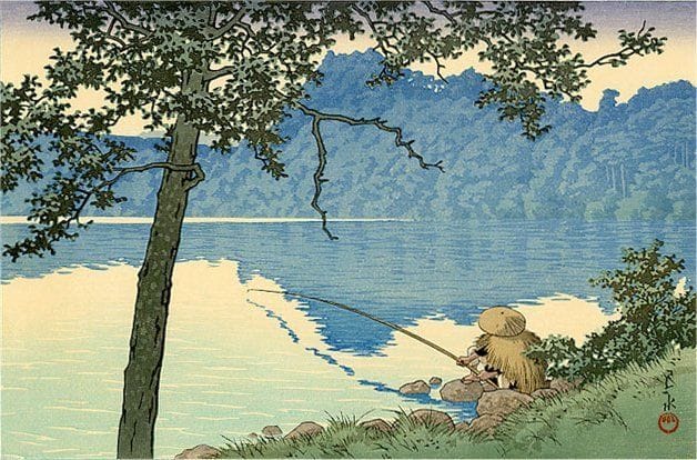 Artwork Title: Matsubara Lake, Shinshu