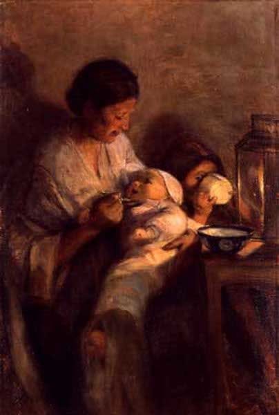 Artwork Title: Mother and Children