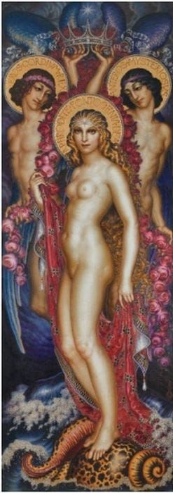 Artwork Title: Aphrodite, Eros and Adonis