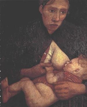 Artwork Title: Breast-feeding Mother