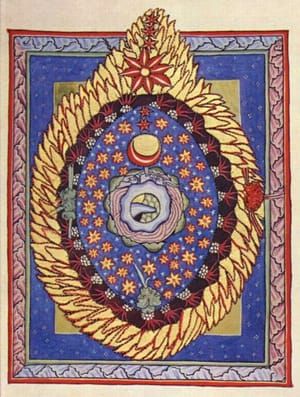 Artwork Title: Illumination from Hildegard von Bingen’s Scivias II (completed 1151-1152)
