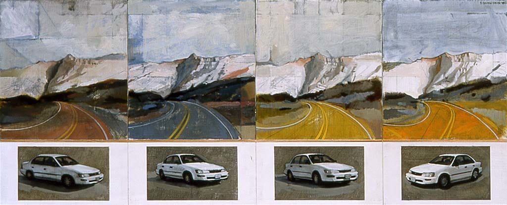 Artwork Title: Snow Canyon and Corolla