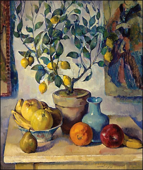 Artwork Title: Still Life With Lemon Tree
