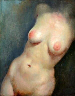 Artwork Title: Self Portrait, Naked Torso