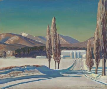 Artwork Title: Untitled (“Asgaard,” the farm of Sally and Rockwell Kent)