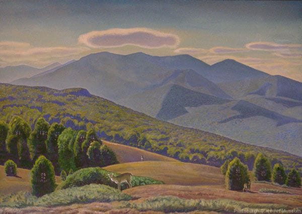 Artwork Title: Vermont Mountains, Summer