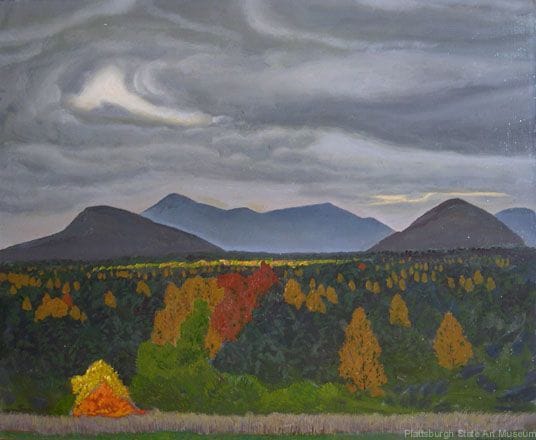 Artwork Title: AuSable Valley, View of Whiteface, Fall