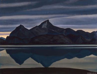 Artwork Title: Mirrored Mountain. South Greenland
