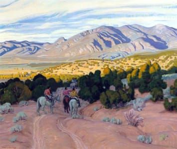 Artwork Title: In Mountains Foothills