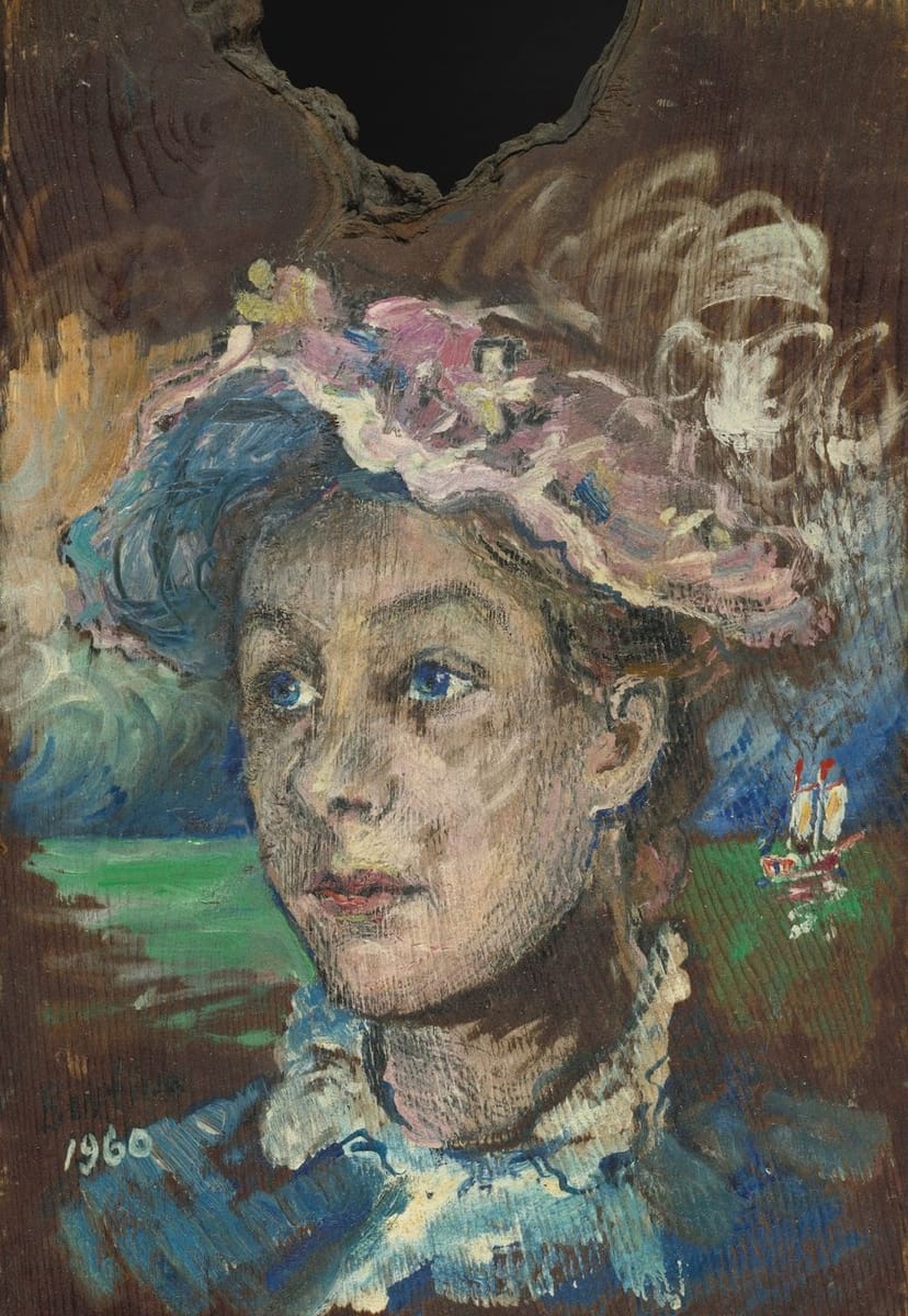 Artwork Title: Portrait Of A Young Girl