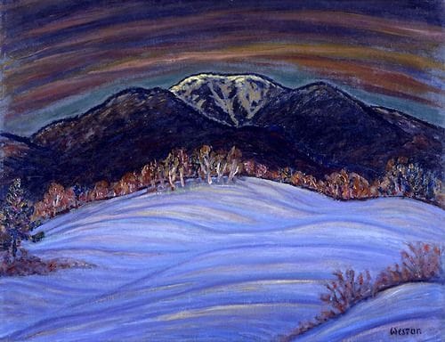 Artwork Title: Winter on Giant Mountain