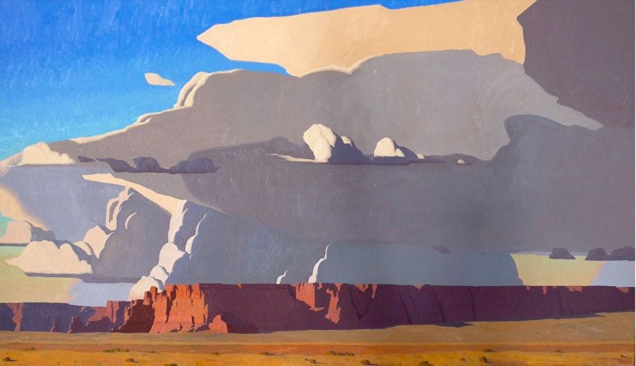 Artwork Title: Mesa Near Hopi Land