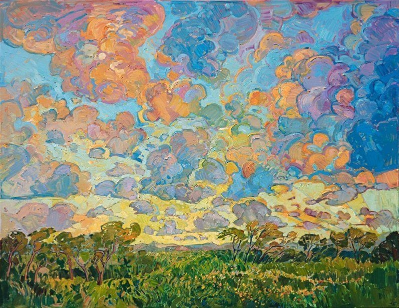 Artwork Title: Radiant Clouds