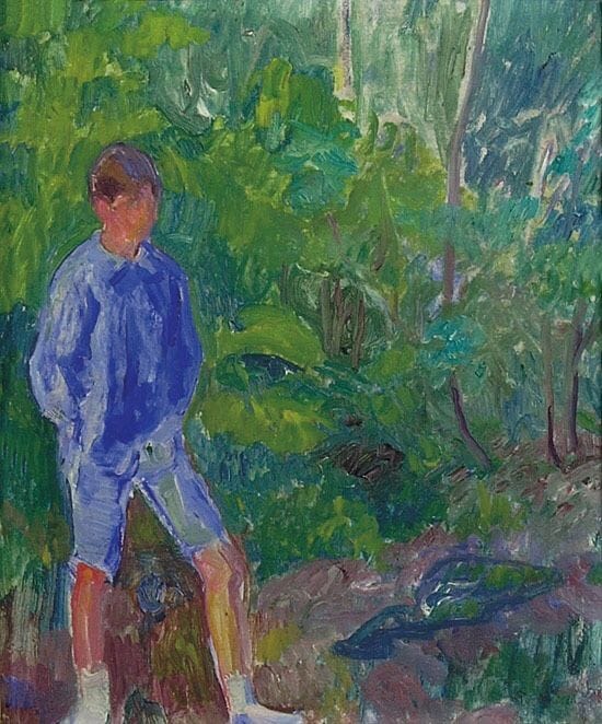 Artwork Title: Lennart In The Forest