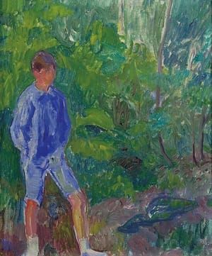 Artwork Title: Lennart In The Forest