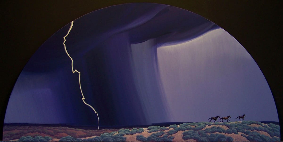 Artwork Title: Running Horses