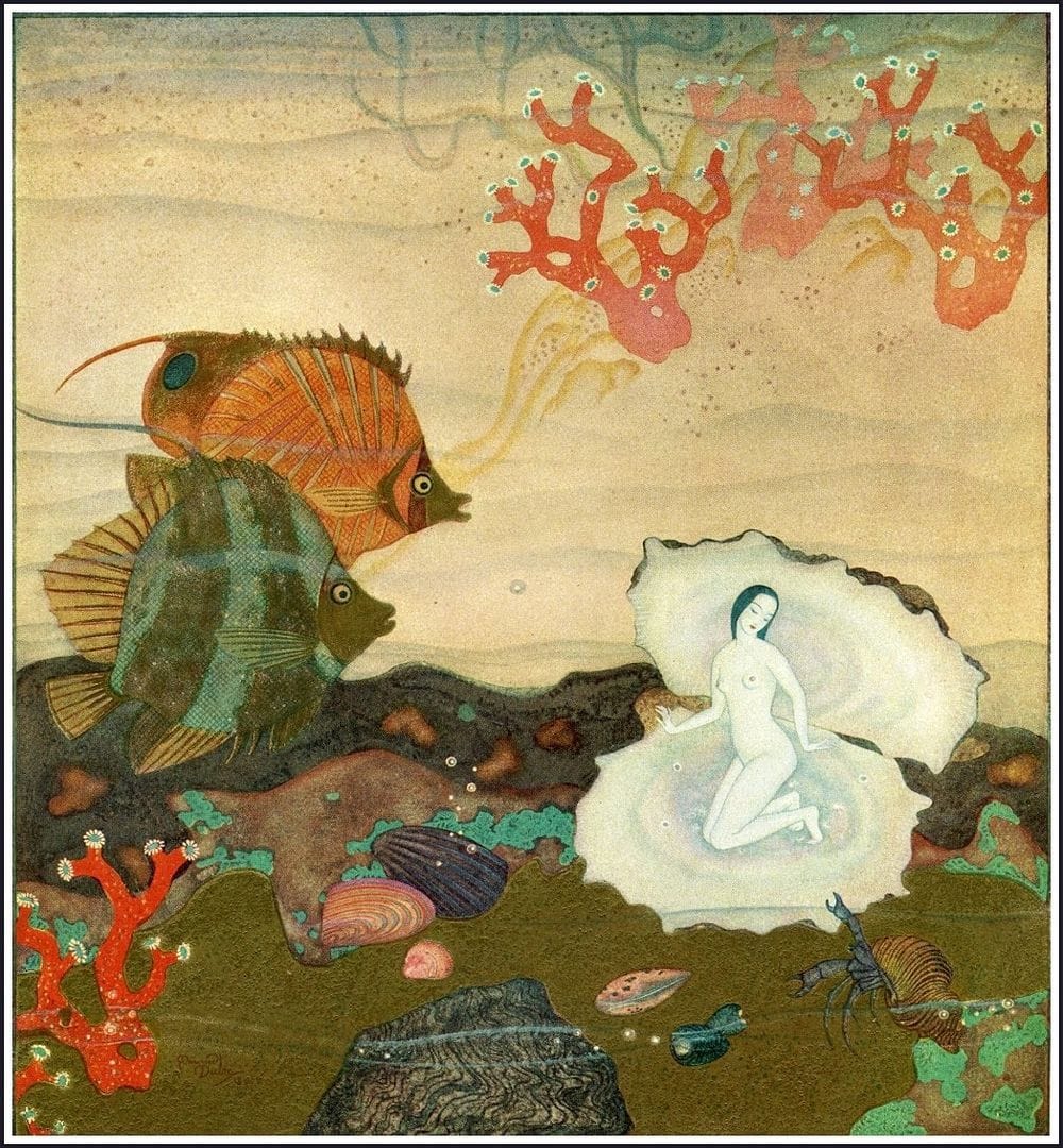 Artwork Title: Illustration from The Kingdom of the Pearl