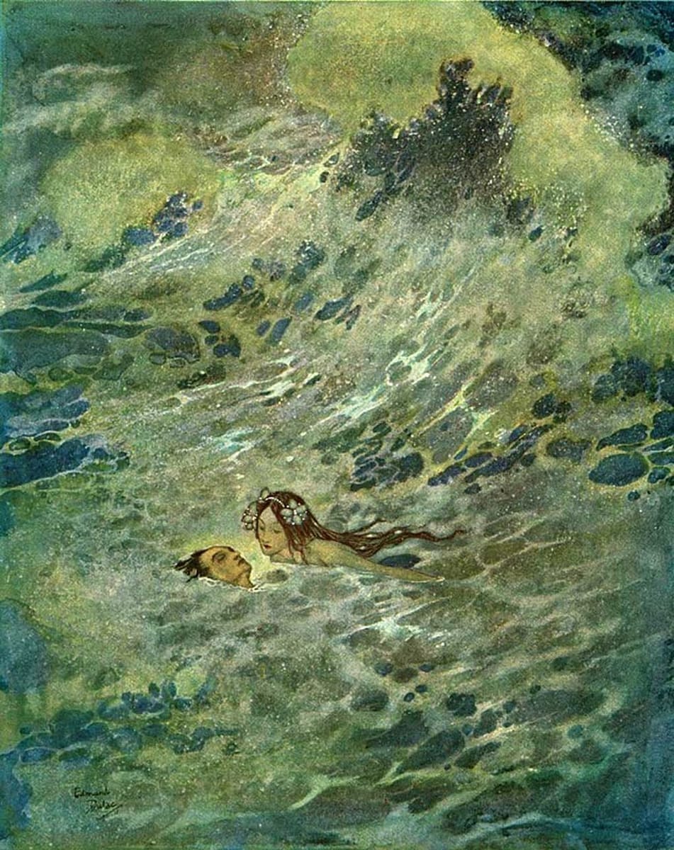 Artwork Title: The Mermaid in the Sea
