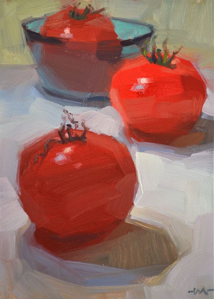 Artwork Title: Tomatoes Three