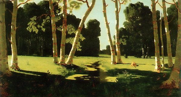 Artwork Title: The Birch Grove
