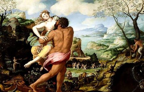Artwork Title: The Rape of Persephone