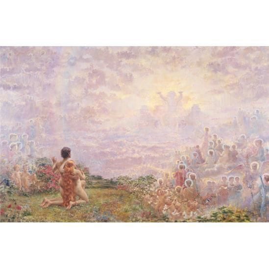 Artwork Title: Evening of the Sixth day of Creation with Adam, Eve, and the Creator
