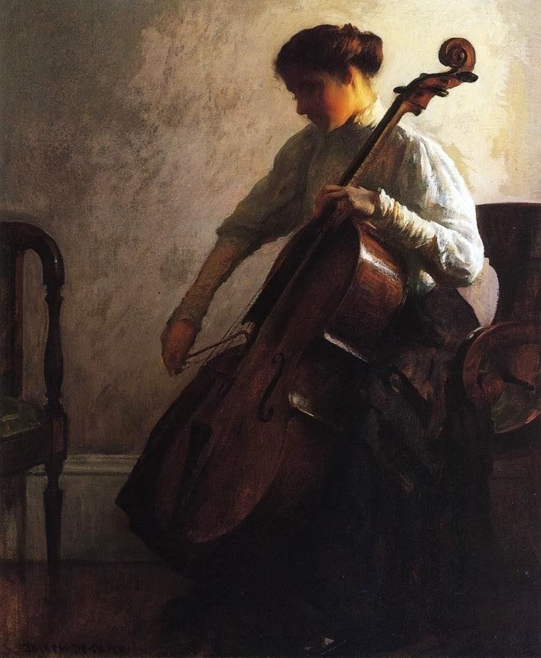 Artwork Title: The Cellist