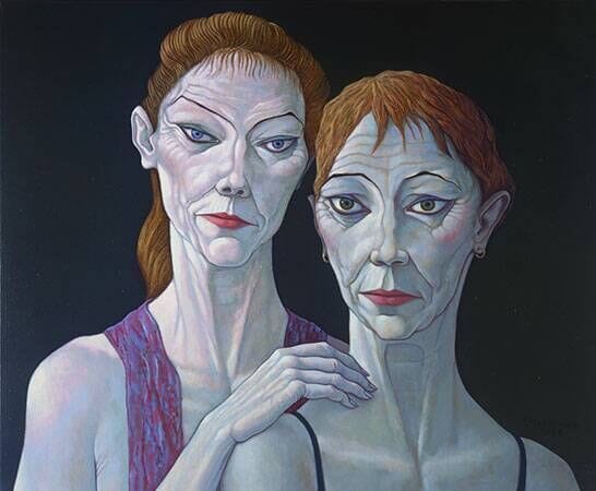 Artwork Title: Double Woman Portrait