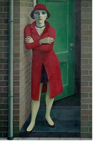 Artwork Title: Vrouw in Portiek (Woman in Doorway)
