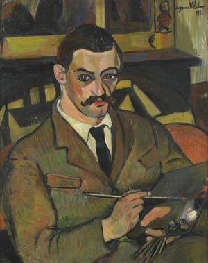 Artwork Title: Portrait of her son, Maurice Utrillo